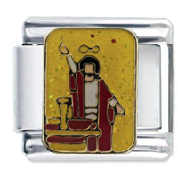 Italian Charms - tarot magician italian charm Image.