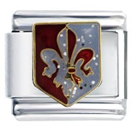 Italian Charms - italy coat of arms italian charm Image.