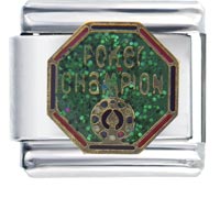 Italian Charms - poker champion italian charm Image.