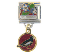 Italian Charms - colorado dangle italian charm Image.