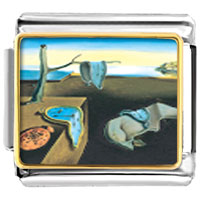 Italian Charms - dali's persistence of memory photo italian charm Image.