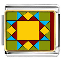 Italian Charms - quiltwork patch photo italian charm Image.