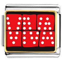 Italian Charms - viva photo italian charm Image.