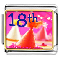 Italian Charms - 18th photo italian charm Image.