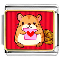 Italian Charms - mouse photo italian charm Image.