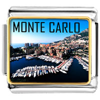 Italian Charms - monte carlo photo italian charm Image.