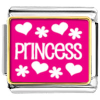 Italian Charms - princess photo italian charm Image.