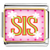 Italian Charms - short for sister photo italian charm Image.