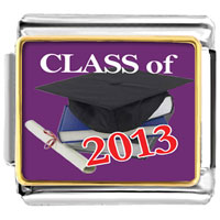 Italian Charms - graduation class of 2006 photo italian charm Image.