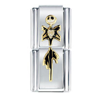 Italian Charms - jack skellington licensed italian charm Image.