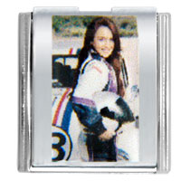 Italian Charms - herbie and star lohan posing licensed italian charm Image.