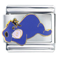 Italian Charms - eeyore lounging licensed italian charm Image.