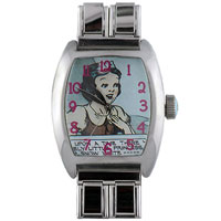 Italian Charms - snow white watch licensed italian charm Image.
