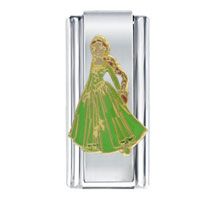 Italian Charms - shrek lady fiona licensed italian charm Image.