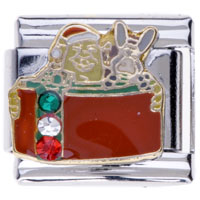 Italian Charms - stunning shrek italian charm bracelets red Image.