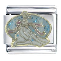Italian Charms - bride x2 italian charm Image.