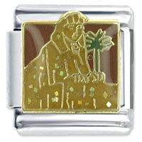 Italian Charms - egyptian sphinx x2 italian charm Image.