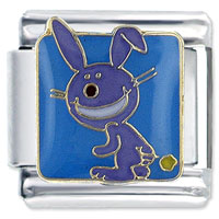 Italian Charms - it's happy bunny farting licensed italian charm Image.