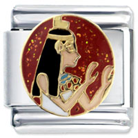 Italian Charms - egyptian isis x2 italian charm Image.