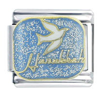 Italian Charms - hannukah x2 italian charm Image.