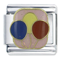 Italian Charms - three balloons x2 italian charm Image.
