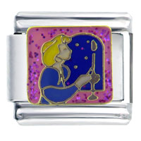 Italian Charms - dream prince x2 italian charm Image.