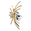 April  Birthstone  Flower Brooches Floral