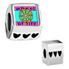 Gold Plated Religion Wheel Of Life Photo  Heart  European Bead  ... 