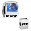 Smiling  Dolphin  European Beads BPHA997