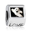  Halloween  Ghost European Beads BPHB671