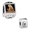 Prairie Dog With A Drink Photo Flower European Beads