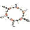 Cat Eye Cowgirl Charm Bracelet