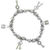 Lock Key Charm Brian Bracelet