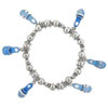 Blue Sandal Charm Bracelet