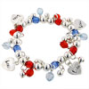 Love  Heart  Charm  Bracelet 