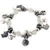 Moon And Cupid Charm Bracelet