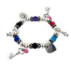 Boyfriend  Heart  Charm  Bracelet 