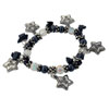 Star Face Charm Bracelet