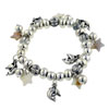Dolphin Star Charm Bracelet