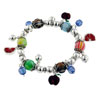 Multi Color Fruit Charm  Bracelet 