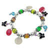 Colorful Butterfly Charm Bracelet