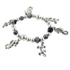 Seahorse And Gecko Charm Bracelet
