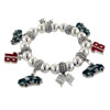 18 Nascar Charm Bracelet
