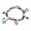 Christmas Snowman Charm Bracelet