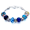 Metal And Murano Glass Mixed All Brands Beaded Bracelet