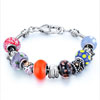 Metal And Murano Glass Mixed All Brands Beaded Bracelet