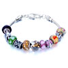 Metal And Murano Glass Mixed All Brands Beaded Bracelet