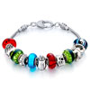 Metal And Murano Glass Mixed All Brands Beaded Bracelet