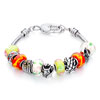 Metal And Murano Glass Mixed All Brands Beaded Bracelet