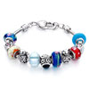 Metal And Murano Glass Mixed All Brands Beaded Bracelet